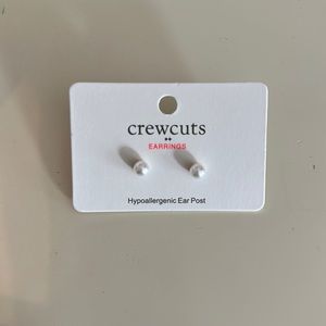 Jcrew girls pearl earrings